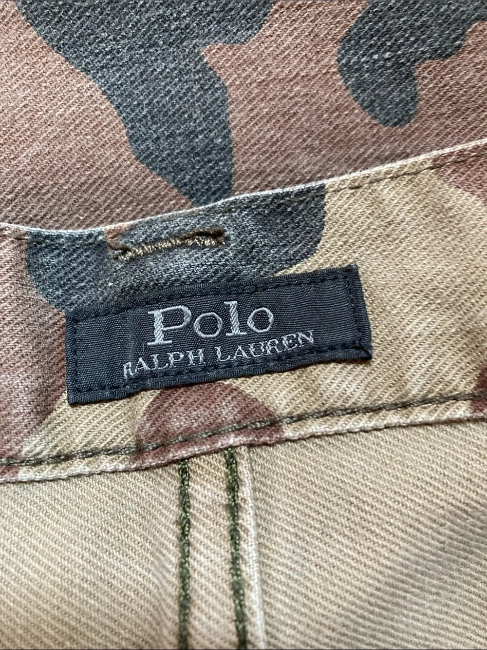 Polo Ralph Lauren The Varick Slim Straight Camo Pants